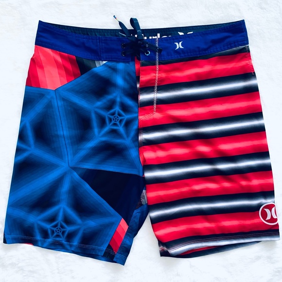 🎉HP | RARE🏄 HURLEY Phantom Dalek 19" Boardshorts - Picture 3 of 8